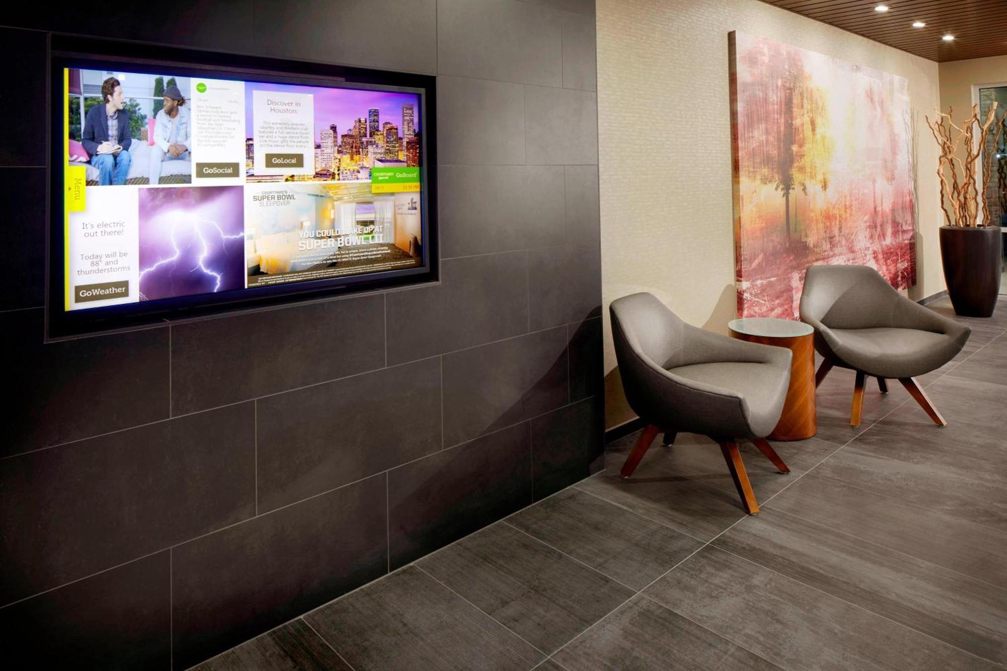 Hotel Courtyard By Marriott Houston Intercontinental Airport Esterno foto