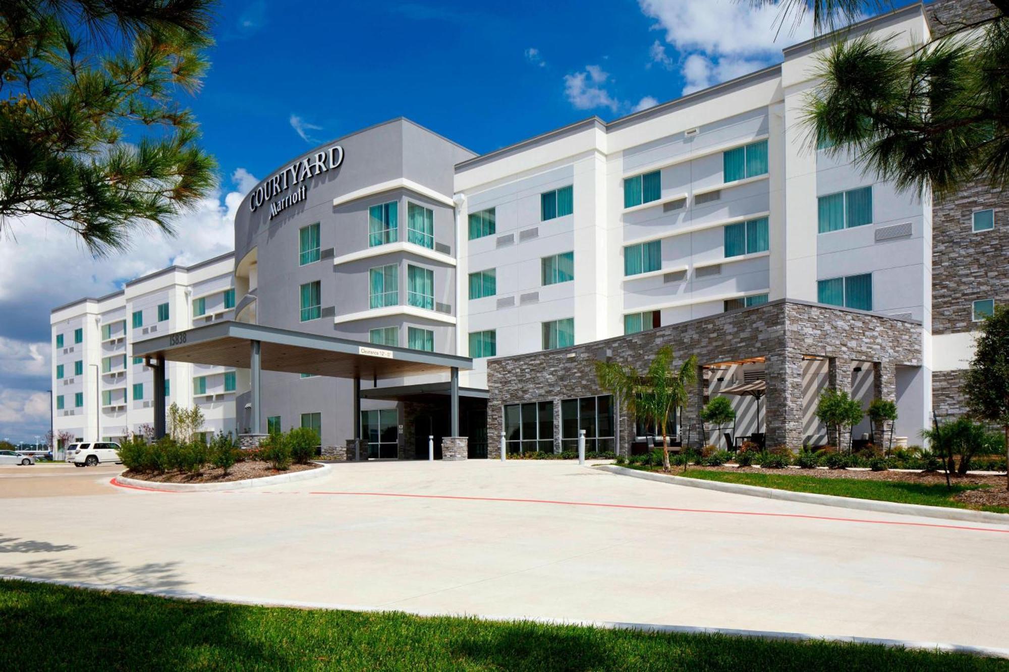 Hotel Courtyard By Marriott Houston Intercontinental Airport Esterno foto