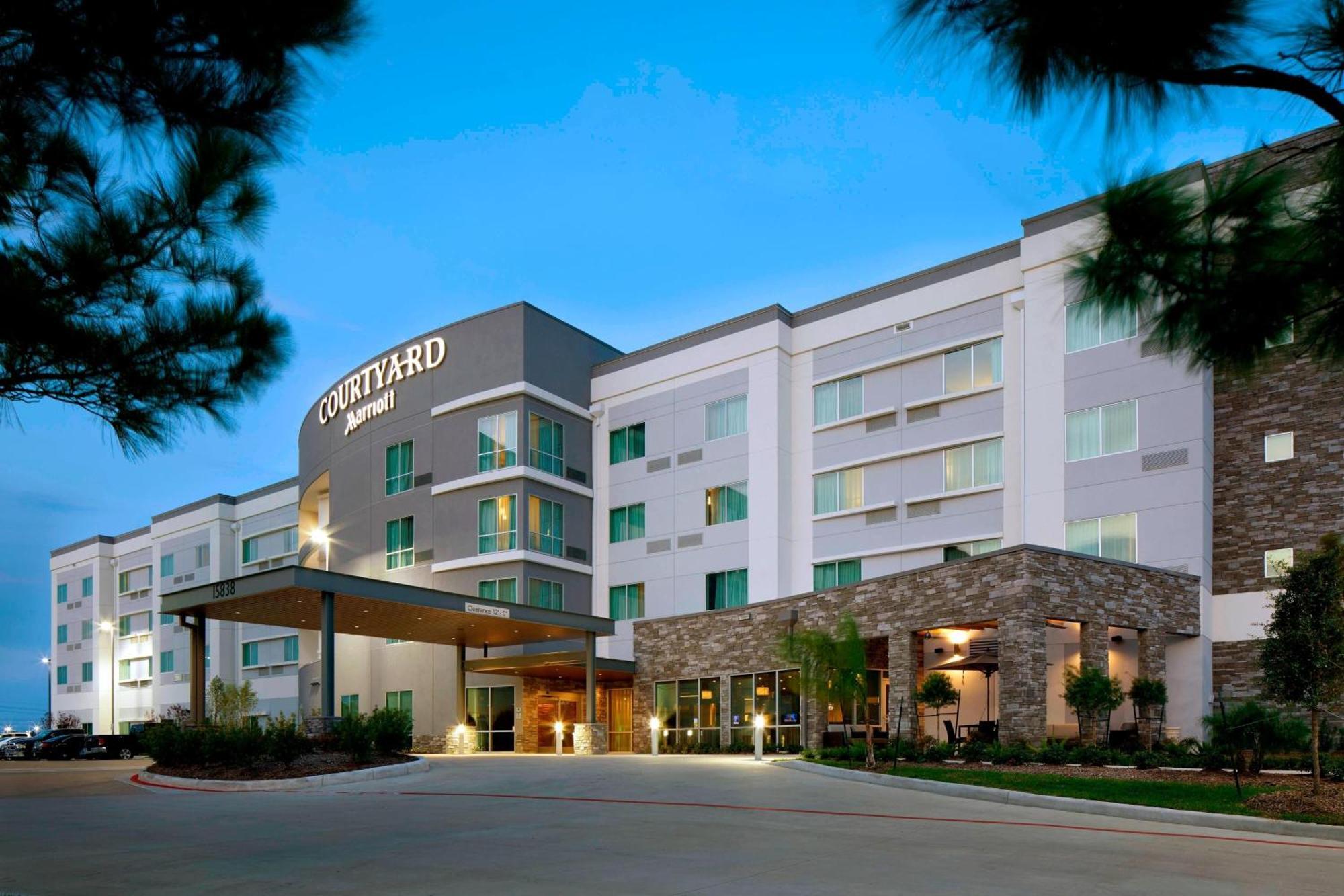 Hotel Courtyard By Marriott Houston Intercontinental Airport Esterno foto
